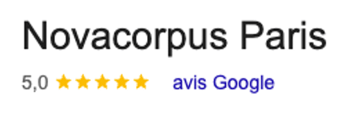 Avis Google Novacorpus